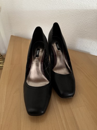 Pumps damen next leder schwarz - pumps,